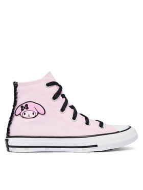 Converse Converse Modne superge Chuck Taylor All Star Hi X My Melody Kuromi A21838C Svetlo rožnata