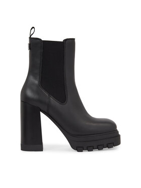 Tommy Jeans Tommy Jeans Botki Tjw High Heel Chelsea EN0EN02306 Czarny