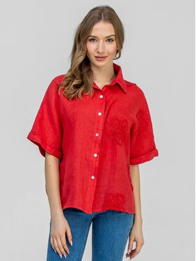 Perso Perso Halenka CHCE265028F Červená Regular Fit