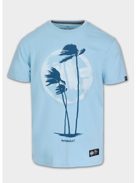 PITBULL PITBULL T-Shirt PALMS Niebieski jasny Regular Fit