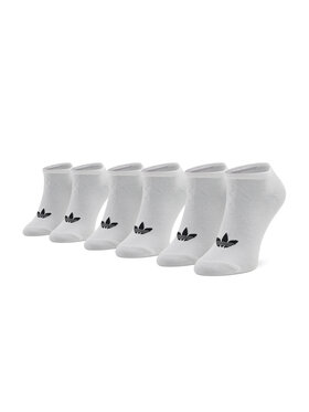 adidas adidas 3er-Set niedrige Unisex-Socken Trefoil Liner S20273 Weiß