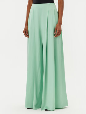 BOSS BOSS Pantaloni palazzo Tetosa 50540618 Verde Relaxed Fit