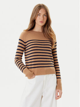 Marella Marella Sweter Pace 2523366244 Brązowy Regular Fit