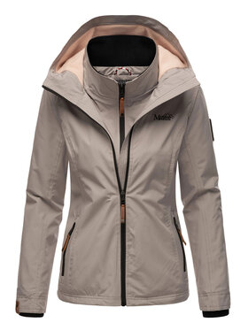 Marikoo Marikoo Kurtka przejściowa Erdbeere Szary Regular Fit