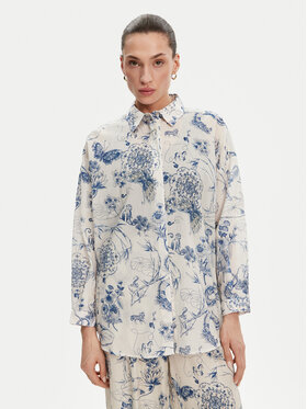 Fracomina Fracomina Πουκάμισο FJ25ST6002W621N4 Μπλε Relaxed Fit