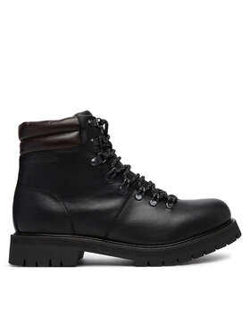 Tommy Hilfiger Tommy Hilfiger Trzewiki Elevated Outdoor Lth Wpm Boot FM0FM05995 Czarny