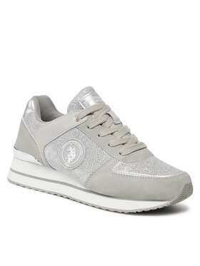 U.S. Polo Assn. U.S. Polo Assn. Laisvalaikio batai FEY009 SHINY Sidabrinė