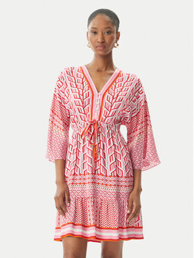 Hale Bob Hale Bob Sukienka letnia Theia 62NT650A Czerwony Relaxed Fit