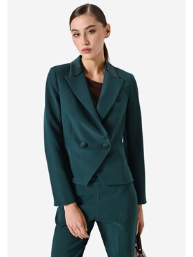 Rinascimento Rinascimento Giacca da abito giacca corta donna Verde Regular Fit