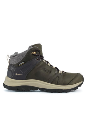 Keen Keen Pārgājienu apavi Terradora II Leather Mid Wp 1023730 Zaļš
