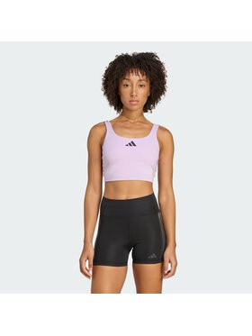 adidas adidas Top 152193 Fioletowy Fitted Fit