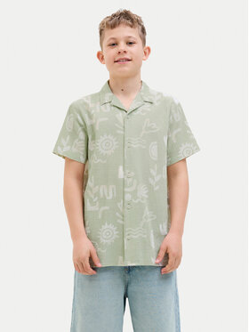Jack&Jones Junior Jack&Jones Junior Cămașă Luke 12277298 Verde Relaxed Fit