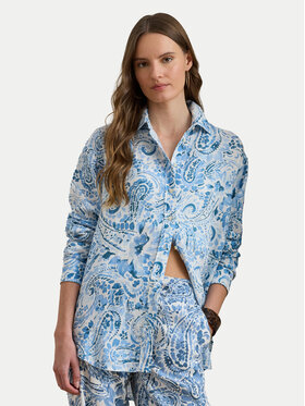 LAUREN RALPH LAUREN LAUREN RALPH LAUREN Сорочка 200P08926001 Світло-синій Relaxed Fit