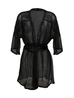 DKaren Lingerie DKaren Lingerie Szlafrok Costance Czarny