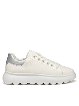Geox Geox Сникърси J Puffypop J55MRA 000BC C0007 S Бял
