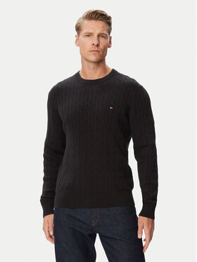 Tommy Hilfiger Tommy Hilfiger Пуловер Classic MW0MW33132 Черен Regular Fit