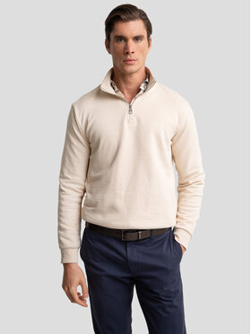 BIG STAR BIG STAR Bluza SALIH_103_170 Beżowy Classic Fit