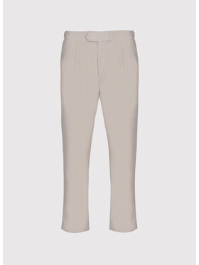 Pako Lorente Pako Lorente Spodnie materiałowe P26SF-WX-004 Beżowy Regular Fit