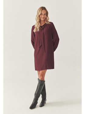 TATUUM TATUUM Sukienka codzienna CRAVIA CZ Bordowy Loose Fit