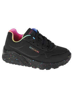 Skechers Skechers Sneakersy Skechers Uno Lite Rainbow Speckle Czarny