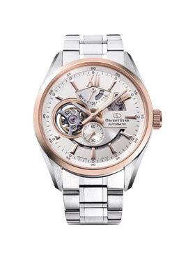 Orient Star Orient Star Zegarek RE-AV0123G00B Srebrny