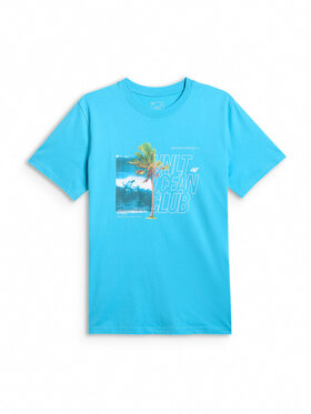 4F 4F T-shirt SUMMER CODE Blu Regular Fit