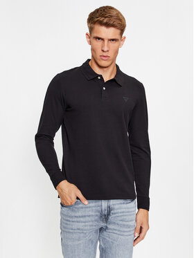 Guess Guess Polo M3YP58 K7O64 Noir Slim Fit