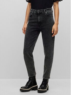 Boss Boss Jeansy 50495788 Szary Relaxed Fit