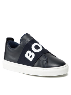 BOSS Boss Sneakersy J29291 M Granatowy