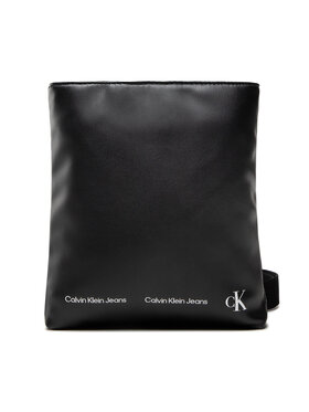 Calvin Klein Jeans Calvin Klein Jeans Τσαντάκι Monogram Soft Flatpack S Stripe K50K508864 Μαύρο