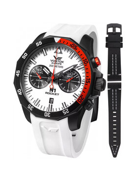 Vostok Europe Vostok Europe Zegarek 6S21-225C620SW Biały
