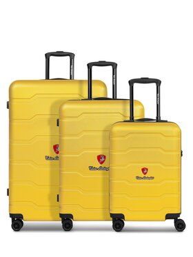 Tonino Lamborghini Tonino Lamborghini Komplet walizek 320312 Żółty