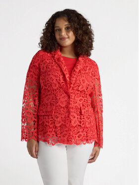 Fiorella Rubino Fiorella Rubino Koszula 5080T001316N016 Czerwony Regular Fit