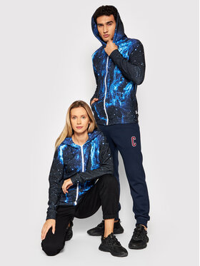 Mr. GUGU & Miss GO Mr. GUGU & Miss GO Bluză Unisex Cygnus Loop Bleumarin Regular Fit