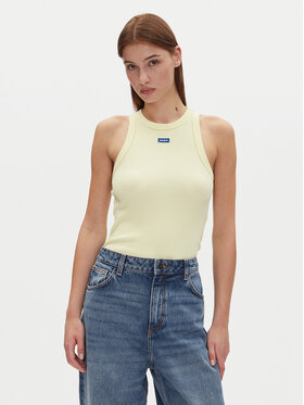 HUGO HUGO Top Easy Tank_B 50508857 Galben Slim Fit