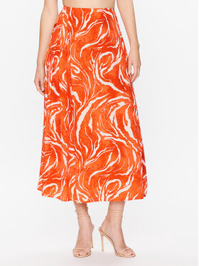Selected Femme Selected Femme Sukňa 16089032 Oranžová