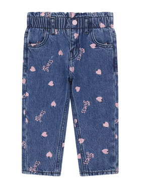 Guess Guess Jeansy K6YA05 D1155 Niebieski Regular Fit