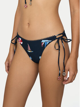 Seafolly Seafolly Spodný diel bikín Beach Club 40760-303 Tmavomodrá