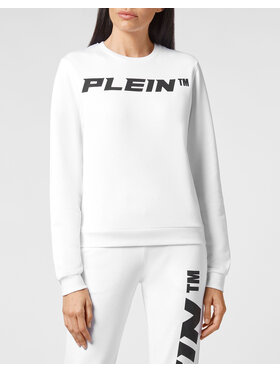 PHILIPP PLEIN PHILIPP PLEIN Mikina 3607 Bílá Regular Fit