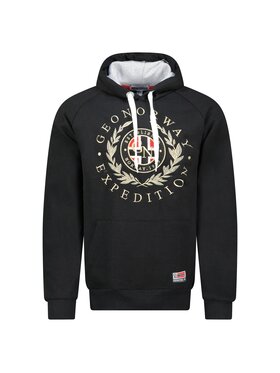 Geographical Norway Geographical Norway Bluza WZ3045H/GN-Black Czarny Regular Fit