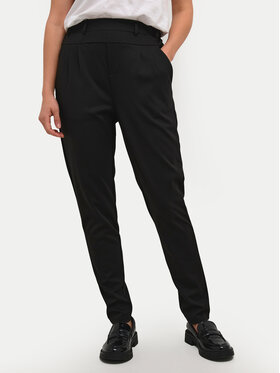 Kaffe Kaffe Штани з тканини Jenny 10508651 Чорний Regular Fit