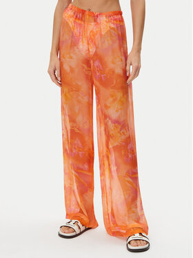 Guess Guess Pantaloni din material E5GB00 WE550 Colorat Regular Fit