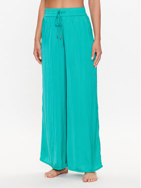 Etam Etam Spodnie piżamowe 6538943 Zielony Relaxed Fit