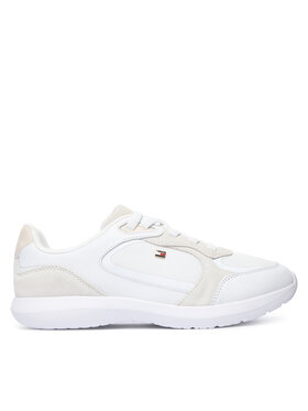 Tommy Hilfiger Tommy Hilfiger Sneakersy Light Runner FW0FW09409 Biały