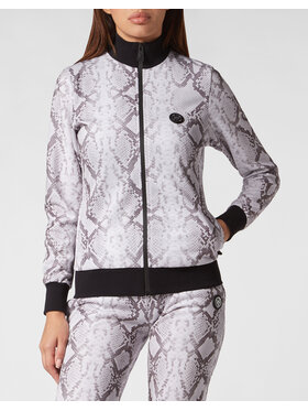 Plein Sport Plein Sport Komplet top i spodnie 719 Szary Regular Fit