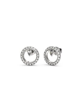 Guess Guess Naušnice JUBE04655JW Stříbrná