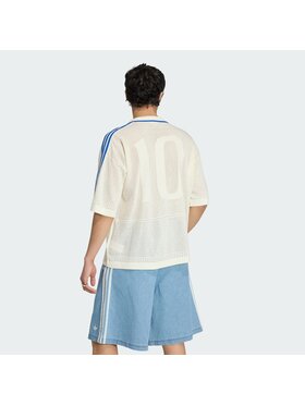 adidas adidas Koszula 164526 Biały Loose Fit