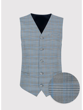 Pako Lorente Pako Lorente Kamizelka P24SF-8X-011 Szary Slim Fit