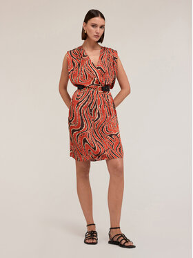 Motivi Motivi Sukienka codzienna 7049Q103275N0S7 Pomarańczowy Regular Fit