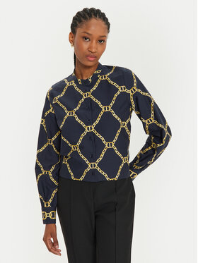 TWINSET TWINSET Krekls 241TP2730 Tumši zils Straight Fit